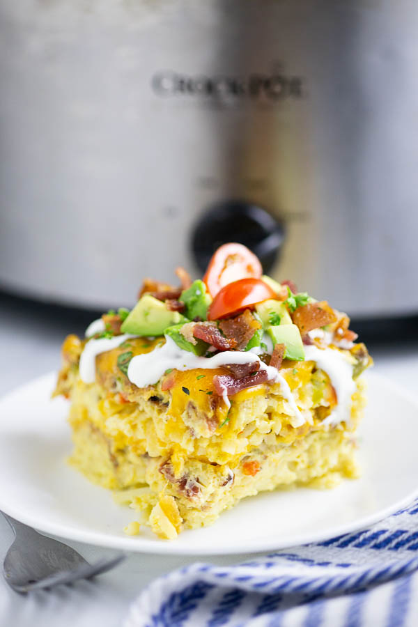 Crockpot Breakfast Casserole Crockpot Breakfast Casserole